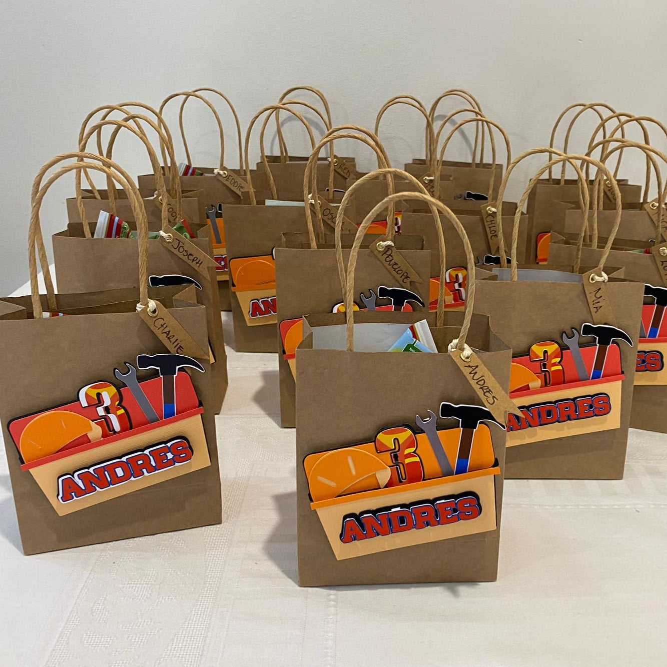 Tradie Party Favour Boxes